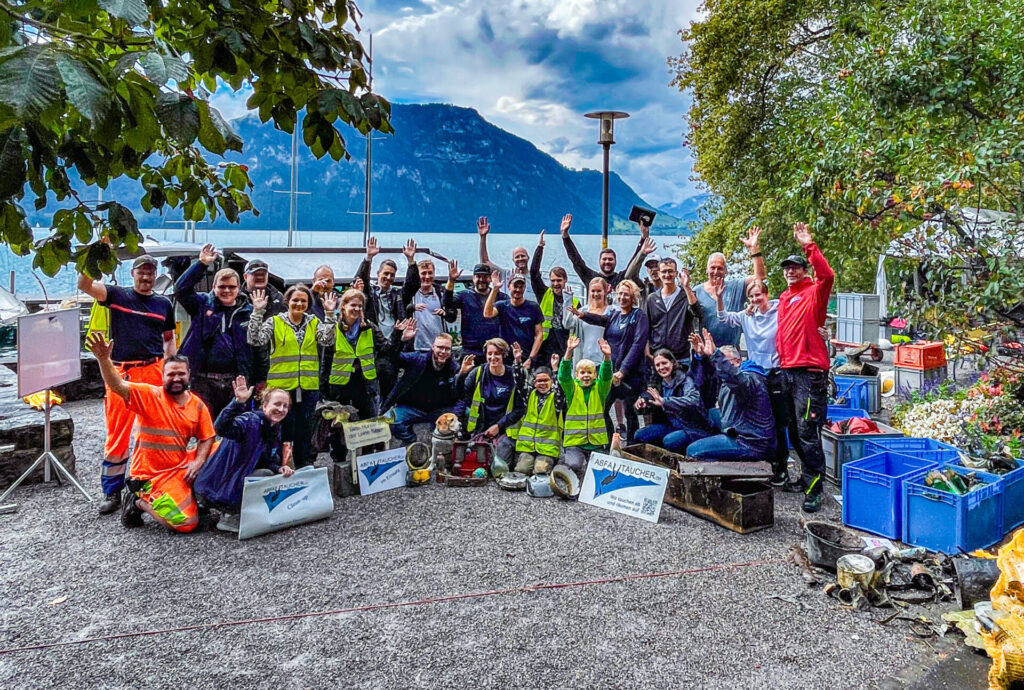 Verein Abfalltaucher Schweiz: So retten wir die Schweizer Gewässer gemeinsam