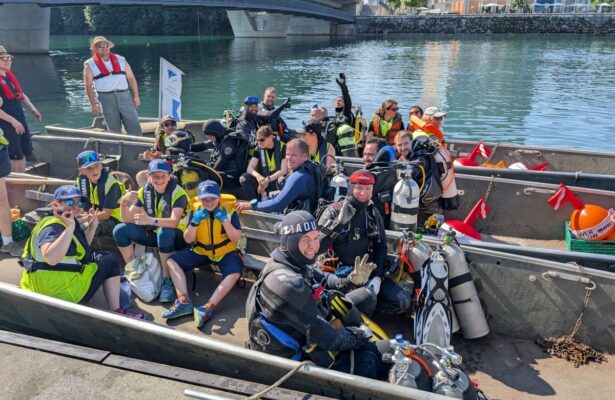 Abtauchen für die Umwelt – Cleanup in Solothurn