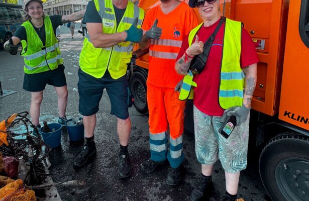 Cleanup beim KKL Luzern – ein voller Erfolg